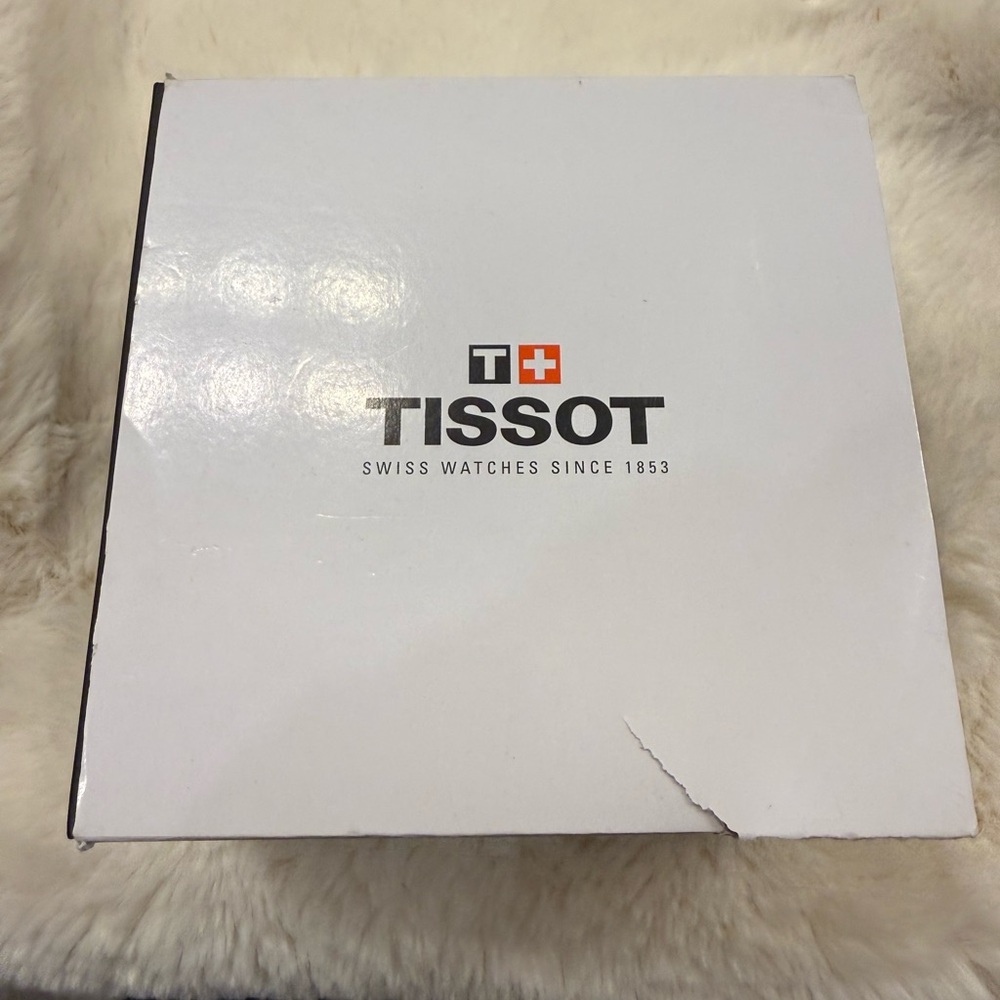 Tissot  Lady Black Dial Steel Watch with Silver Bracelet - Picture 3 of 6